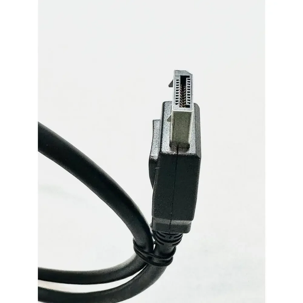 NEW Hewlett Packard Display Port Cable HP 835388-001 AWM COXOC 30V Black 2.5ft